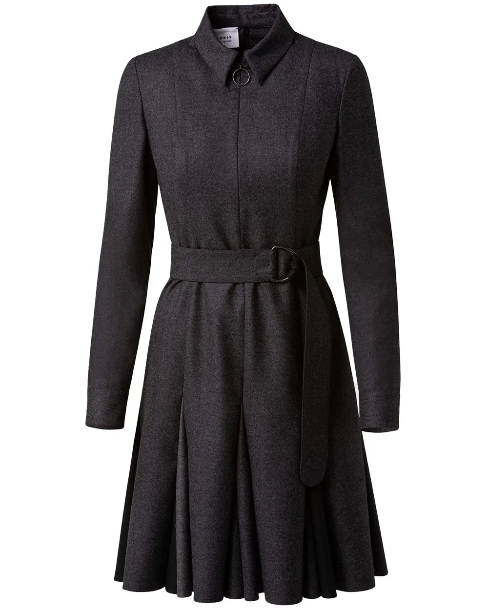 Slate Long Sleeve Shirt Dress