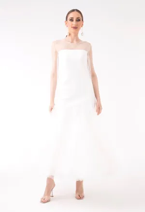 Sleeveless Tulle Dress