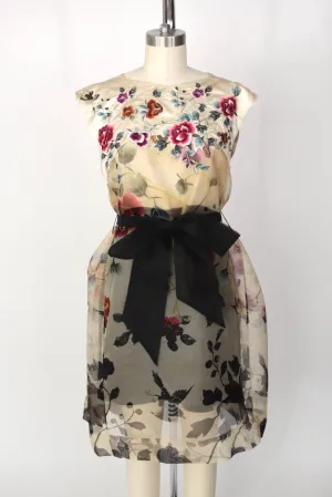 S/S 2012 Gary Graham Silk Embroidered Dress
