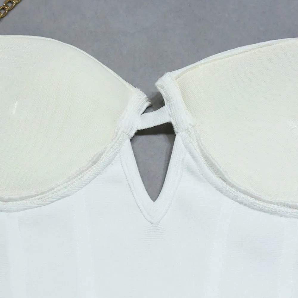 Strappy Sleeveless Cut Out Bandage Set