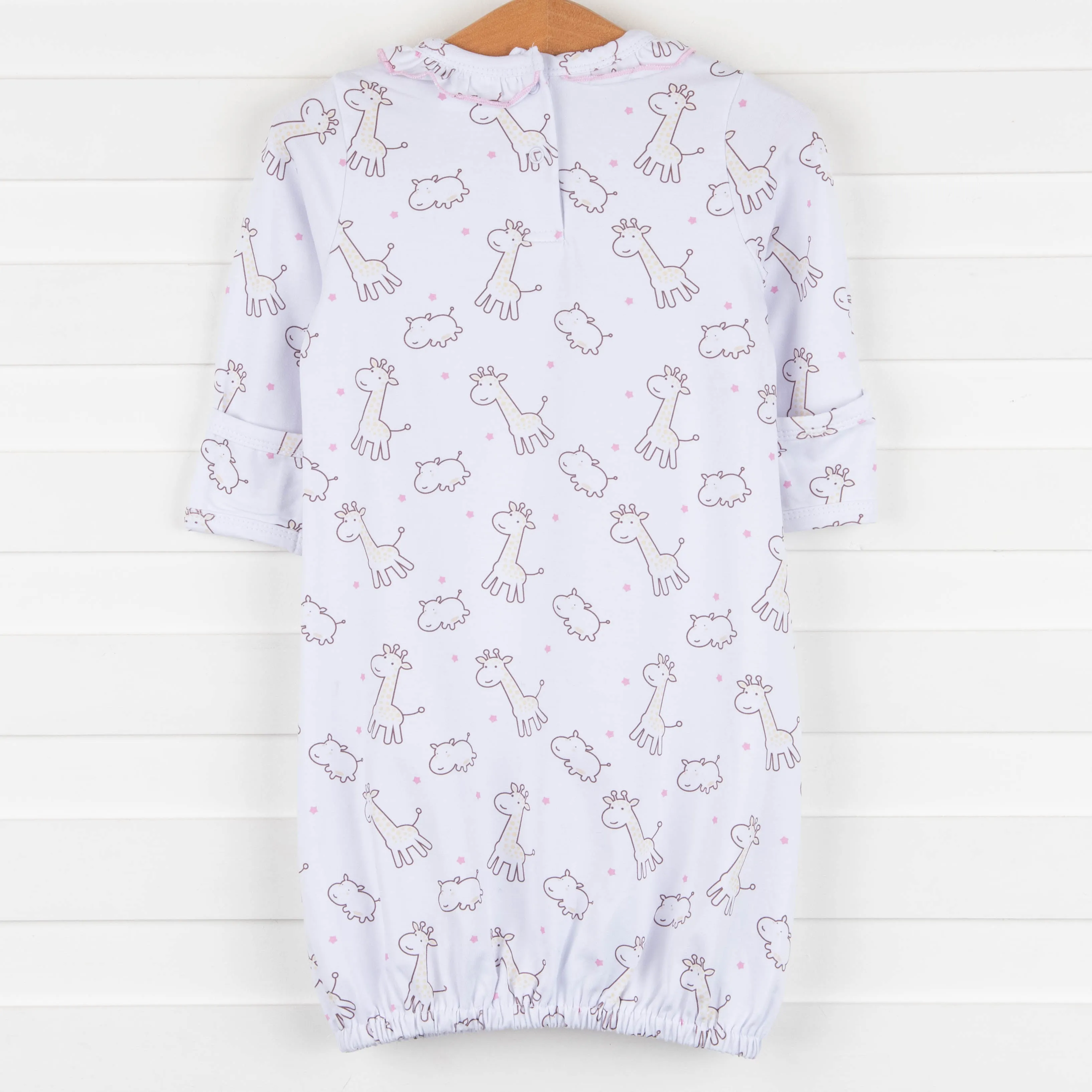 Tall Or Small Ruffle Gown, White