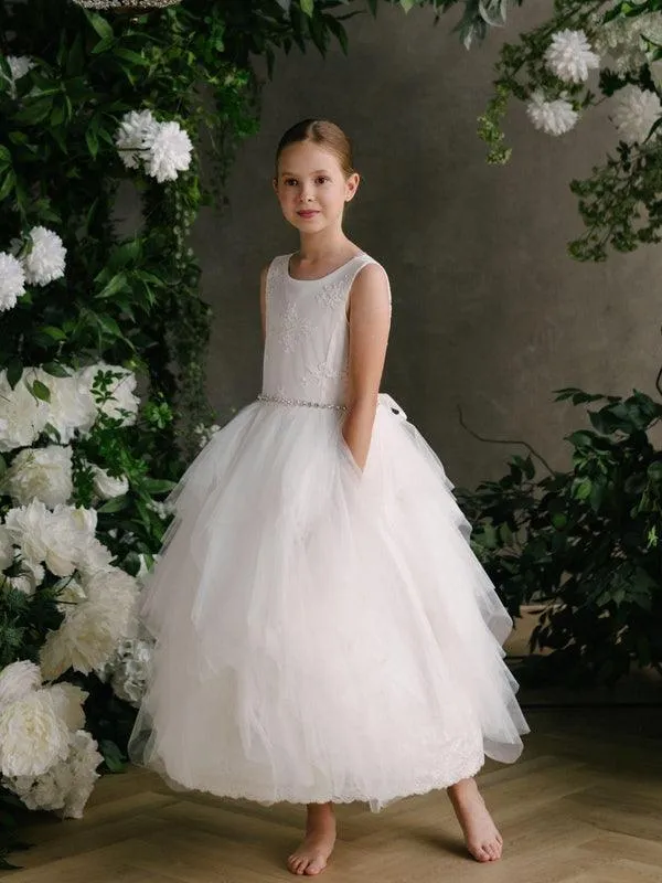 Teter Warm FS33C Maddison - Girl's Communion Dress Off White