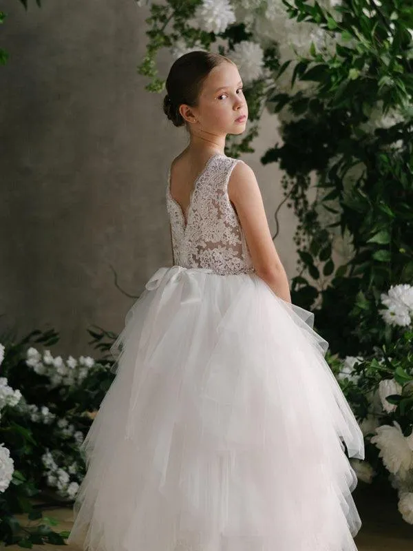 Teter Warm FS33C Maddison - Girl's Communion Dress Off White