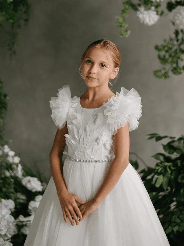 Teter Warm GS11 Jasmine - Girl's Communion Dress Off White
