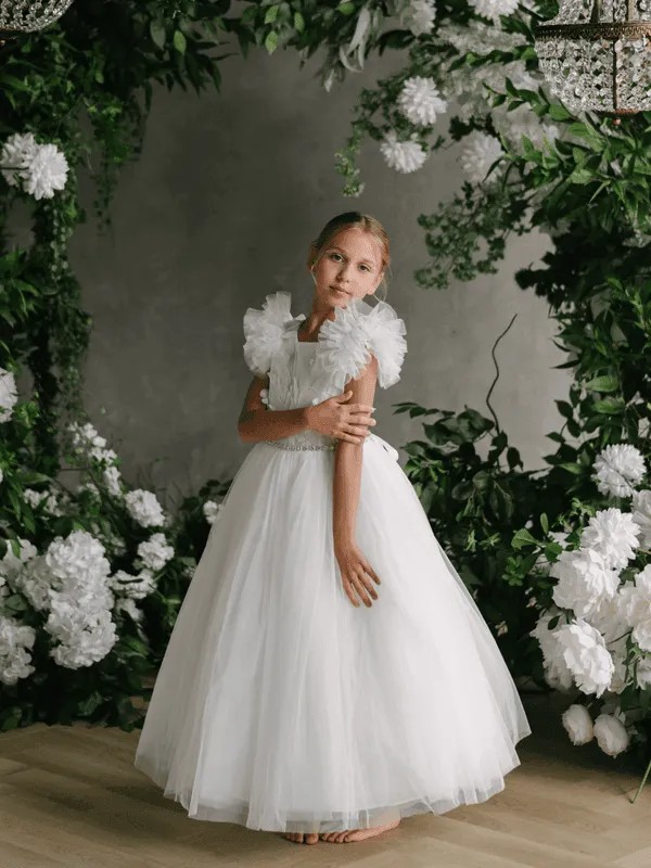 Teter Warm GS11 Jasmine - Girl's Communion Dress Off White