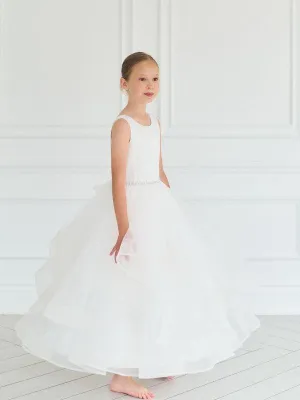 Teter Warm GS401 Annabelle - Girl's Communion Dress Off White