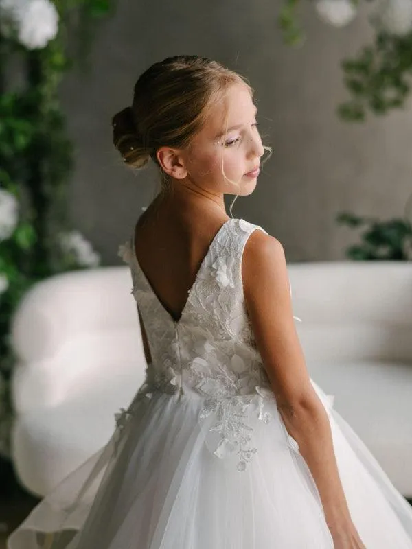 Teter Warm GS86 Sophia - Girl's Communion Dress Off White