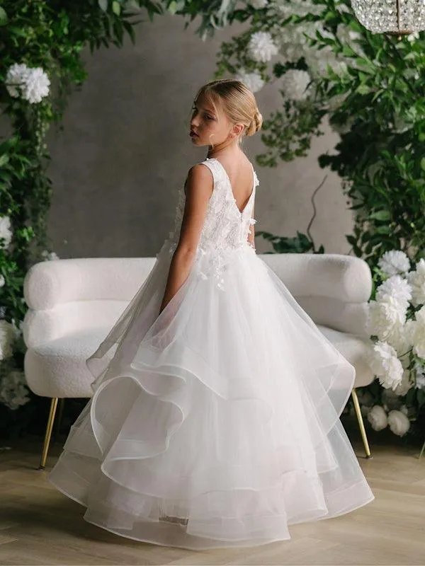 Teter Warm GS86 Sophia - Girl's Communion Dress Off White
