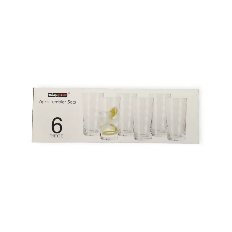T.H Tumbler Glass 550ml Set Of 6