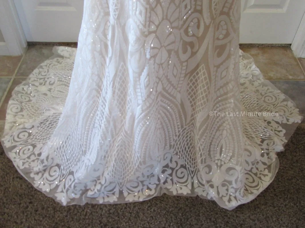 The Last Minute Bride Style: Samantha Iv/Nude size 12