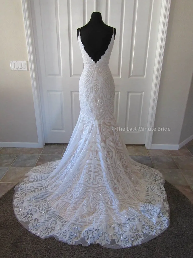 The Last Minute Bride Style: Samantha Iv/Nude size 12
