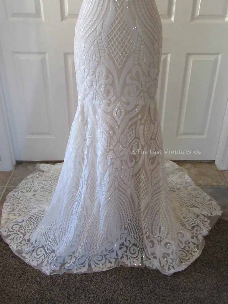 The Last Minute Bride Style: Samantha Iv/Nude size 12