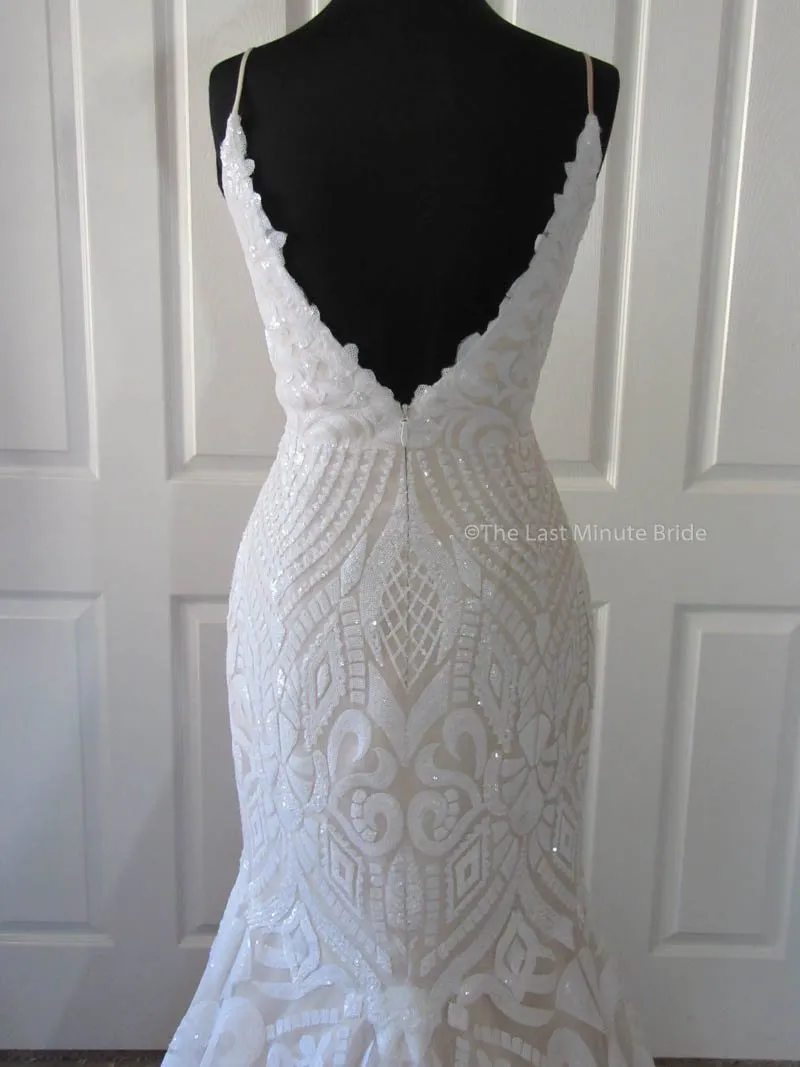 The Last Minute Bride Style: Samantha Iv/Nude size 12