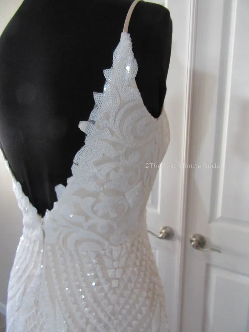 The Last Minute Bride Style: Samantha Iv/Nude size 12