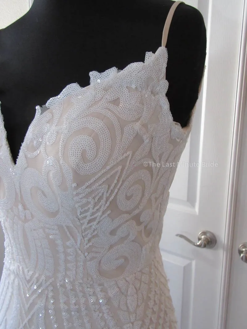 The Last Minute Bride Style: Samantha Iv/Nude size 12