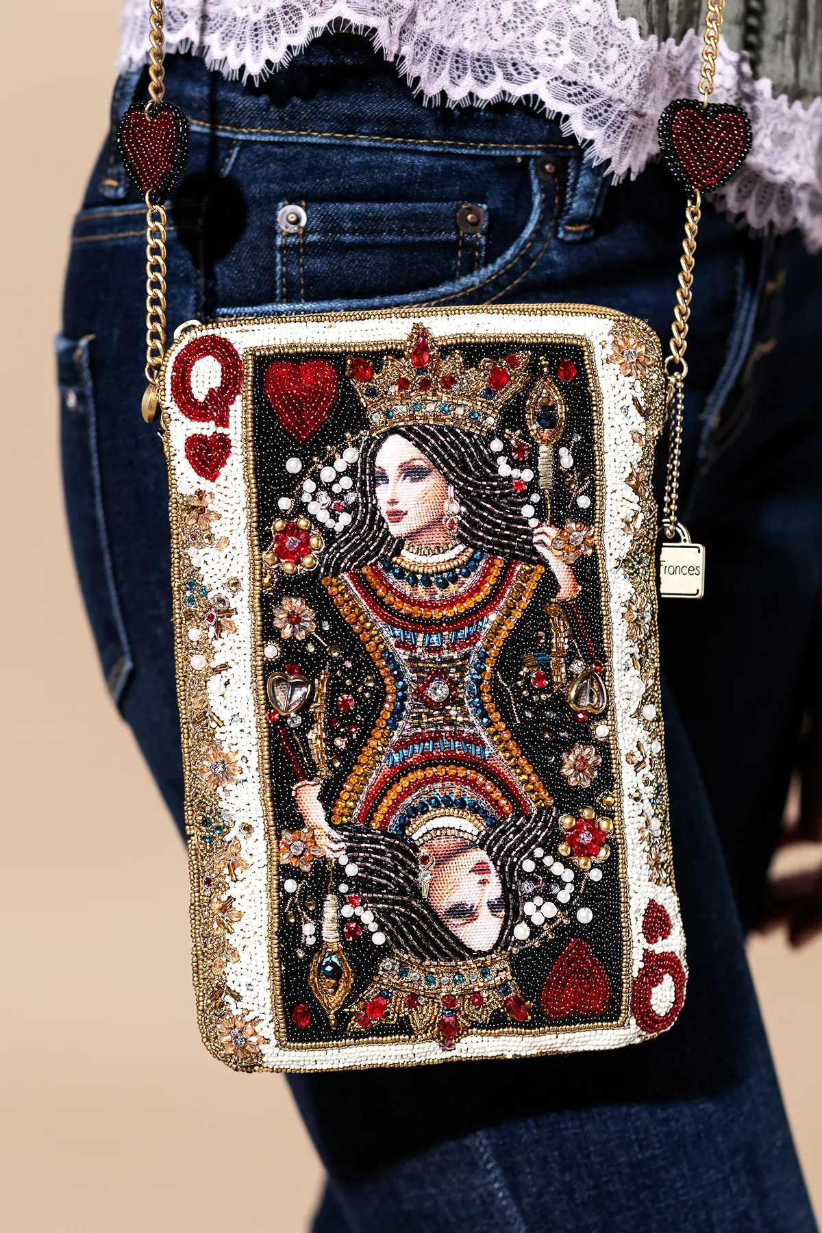 The Queen Mini Crossbody Handbag and Clutch
