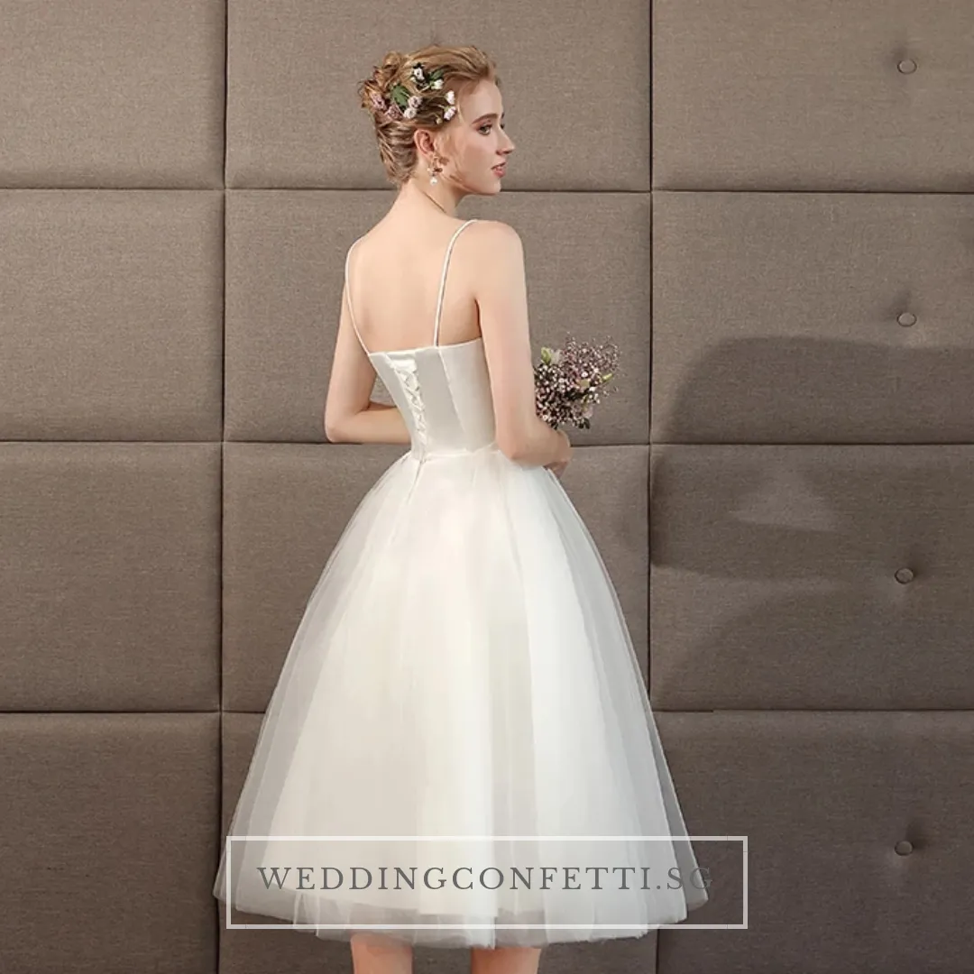 The Steffia Wedding Bridal Sleeveless Satin Dress