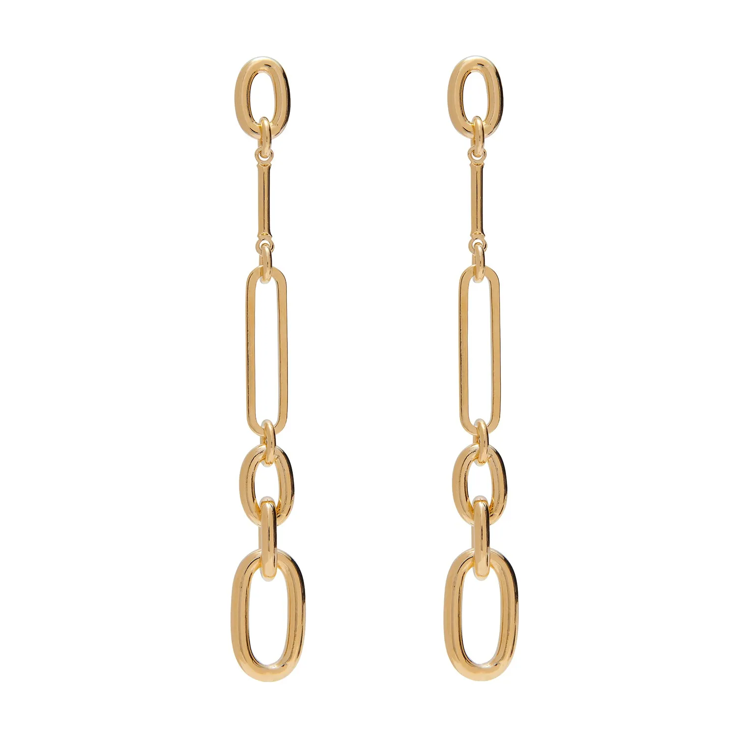 Tidal Earrings in Gold