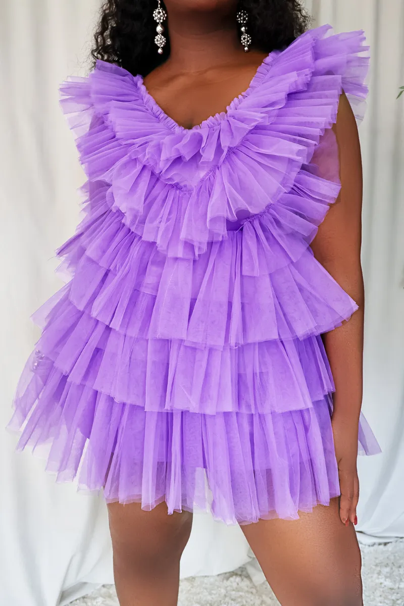 Tulle Tiered Mini Dress (FINAL SALE)
