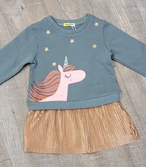 Unicorn Gold Skirt Dress
