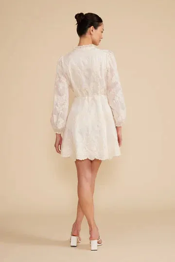 Valetta Mini Ivory Dress