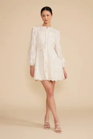 Valetta Mini Ivory Dress