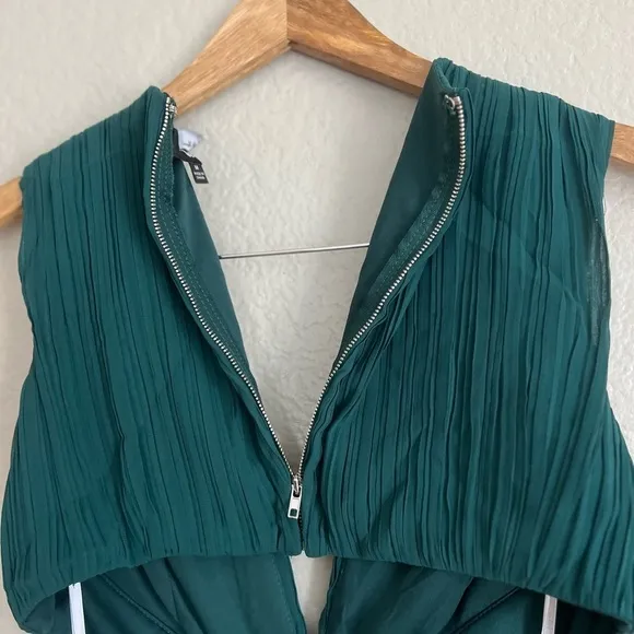 Vivid Imagination Emerald Green Cutout Maxi Dress