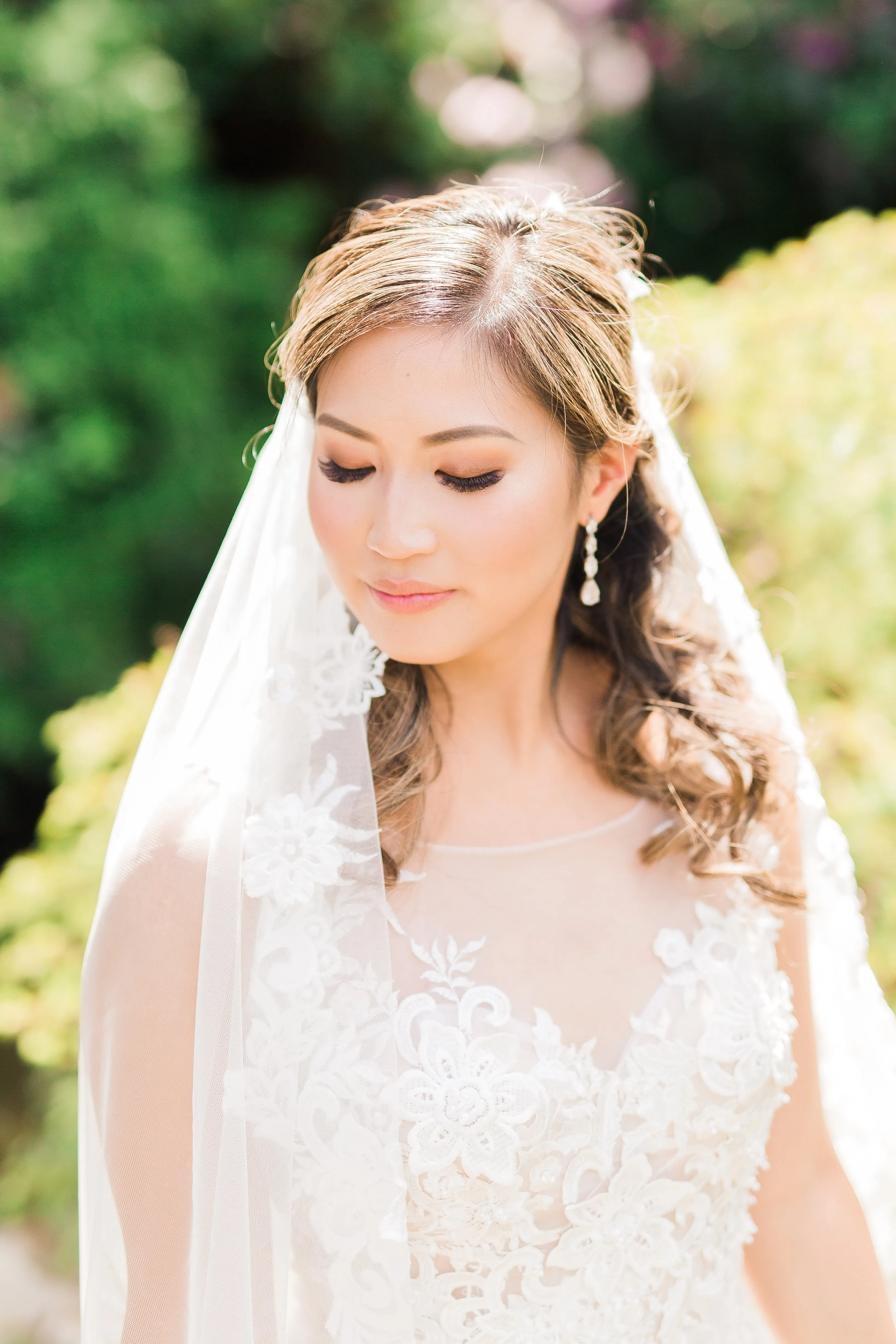 Waltz Bridal Lace Veil (#Keta)