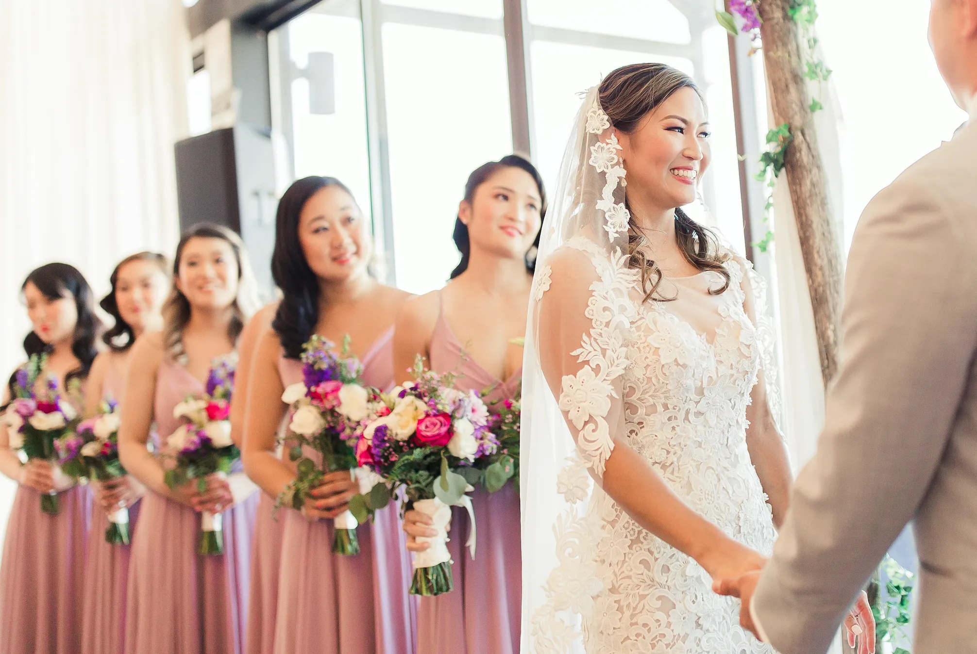Waltz Bridal Lace Veil (#Keta)