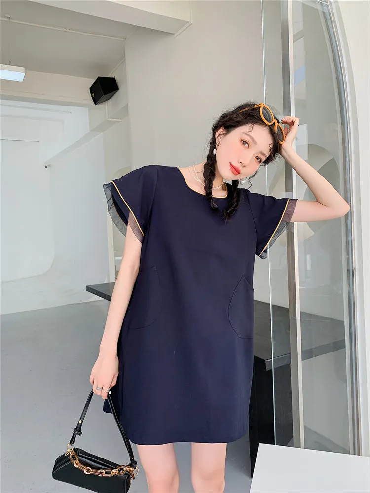 Y2K Cartoon Chinese Figures Mini Dress